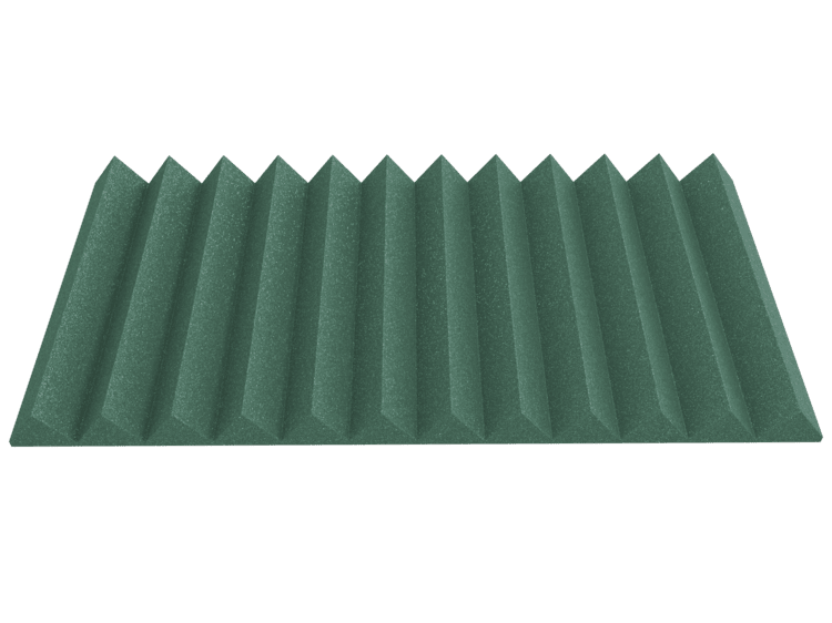 4 Inch Acoustic Foam Wedge Style Panels - 13 Color Options