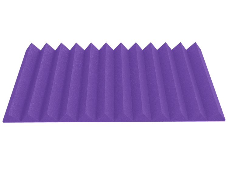 4 Inch Acoustic Foam Wedge Style Panels - 13 Color Options