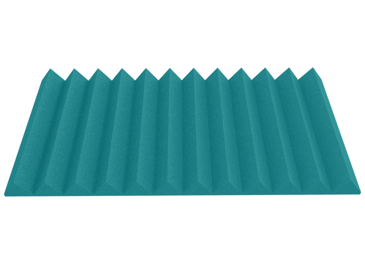 4 Inch Acoustic Foam Wedge Style Panels - 13 Color Options