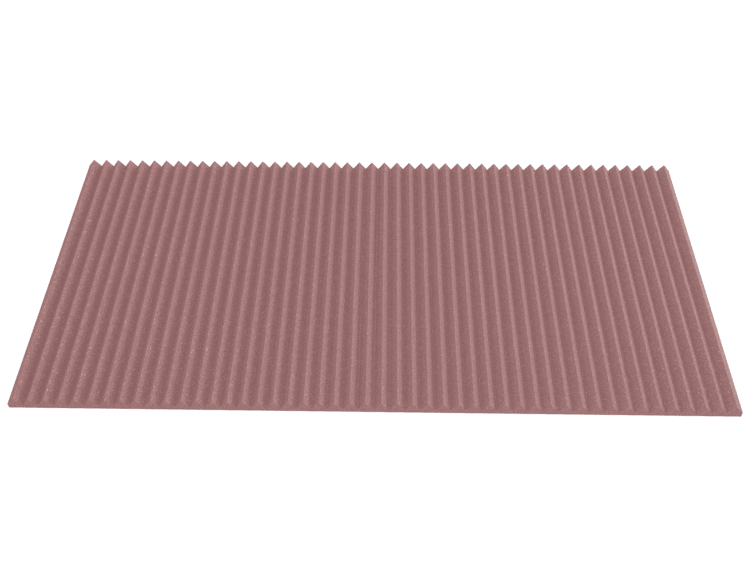 1 Inch Acoustic Foam Wedge Style Panels - 13 Color Options
