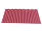 2 Inch Acoustic Foam Wedge Style Panels - 13 Color Options