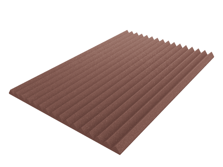 3 Inch Acoustic Foam Wedge Style Panels - 13 Color Options