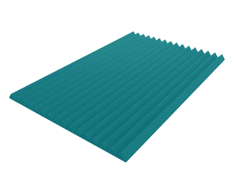3 Inch Acoustic Foam Wedge Style Panels - 13 Color Options