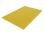 3 Inch Acoustic Foam Wedge Style Panels - 13 Color Options