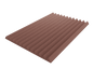 4 Inch Acoustic Foam Wedge Style Panels - 13 Color Options