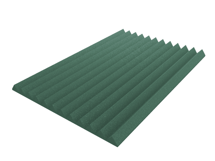 4 Inch Acoustic Foam Wedge Style Panels - 13 Color Options