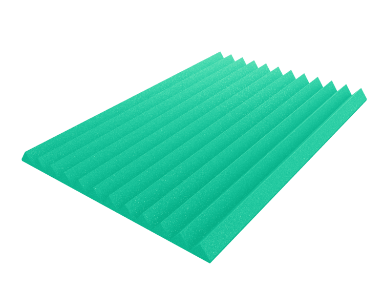 4 Inch Acoustic Foam Wedge Style Panels - 13 Color Options