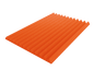 4 Inch Acoustic Foam Wedge Style Panels - 13 Color Options