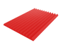 4 Inch Acoustic Foam Wedge Style Panels - 13 Color Options