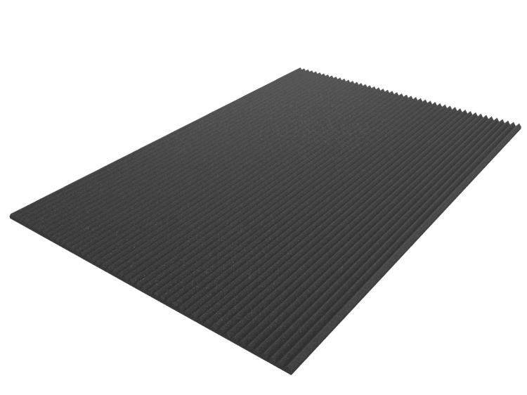 1 Inch Acoustic Foam Wedge Style Panels - 13 Color Options