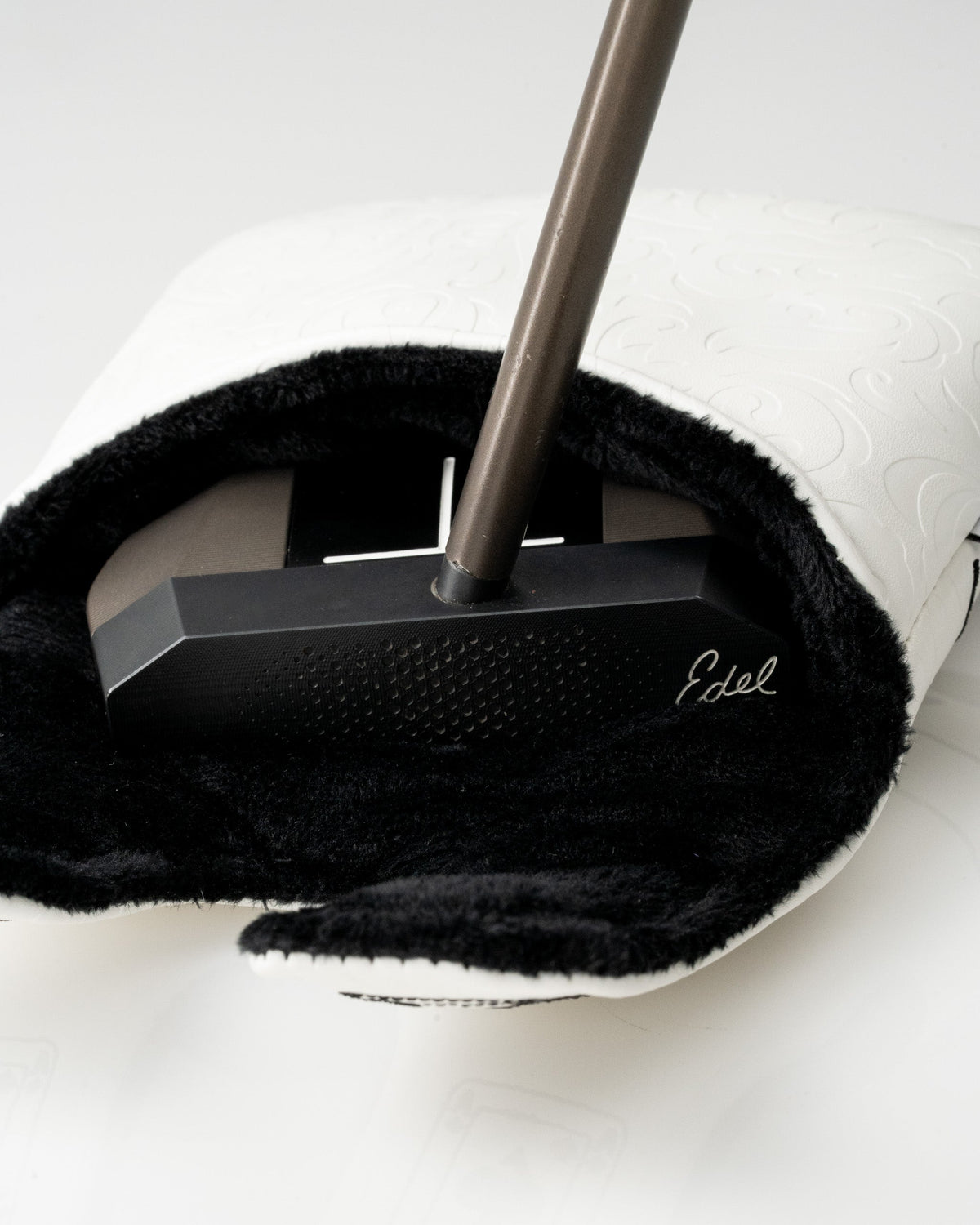 White Out Ace of Spades - Center Shaft Mallet Putter Cover