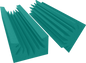 Broadband Acoustic Foam Absorbers