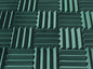 3 Inch Acoustic Foam Wedge Style Panels - 13 Color Options