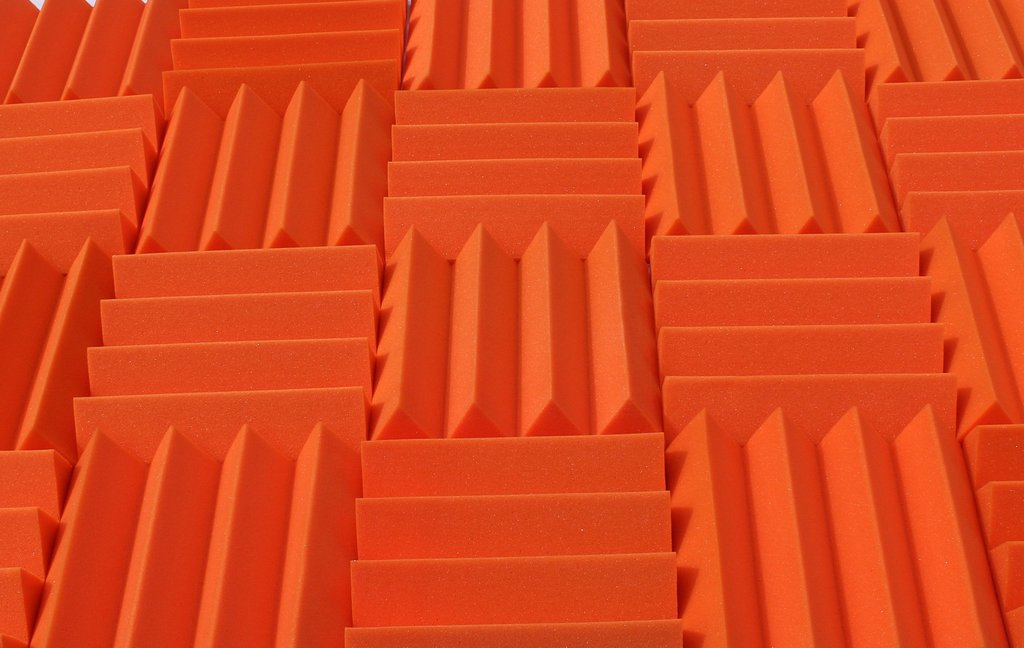 3 Inch Acoustic Foam Wedge Style Panels - 13 Color Options