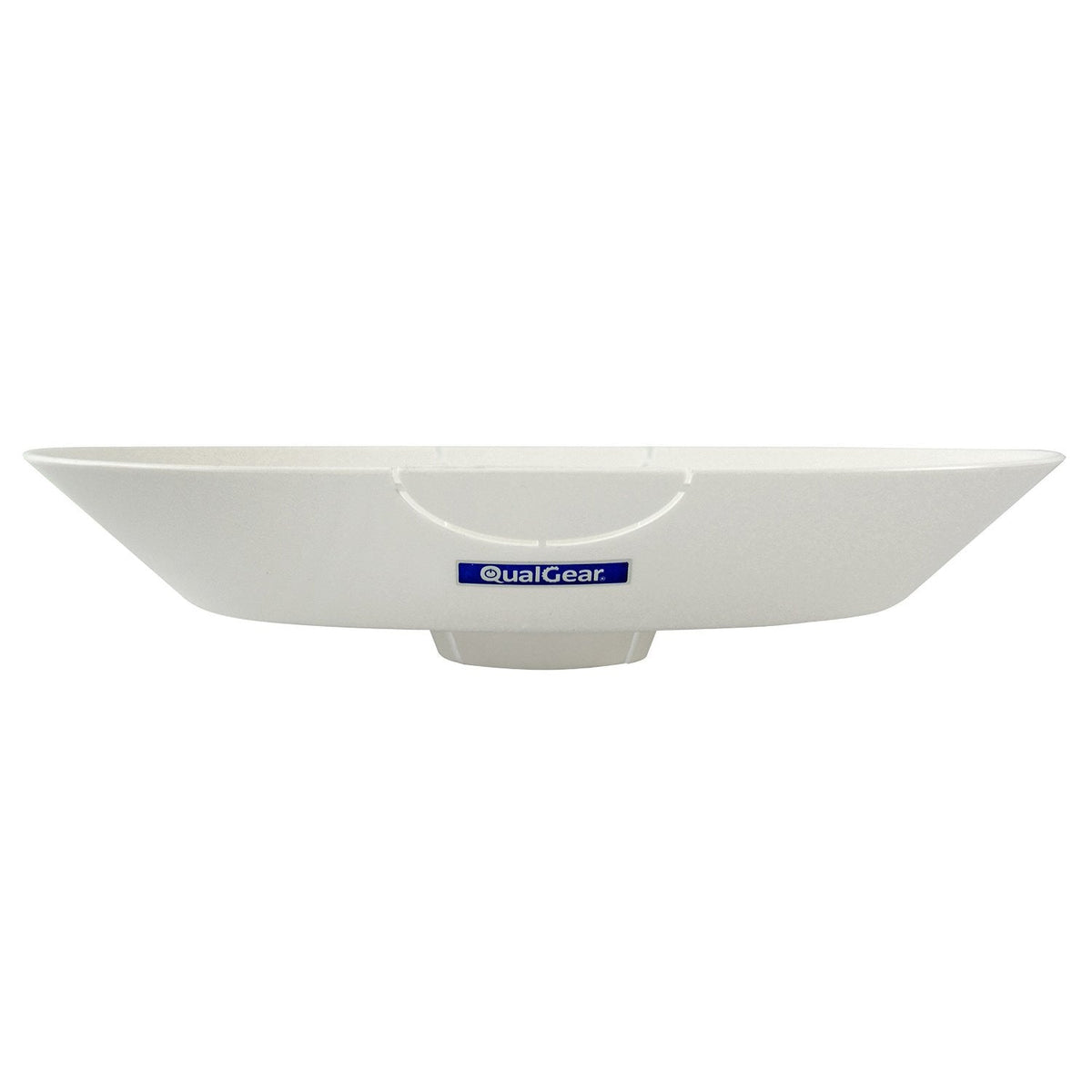 QualGear projector ceiling mount kit single joist white.
