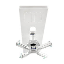 QualGear drop ceiling projector mount kit 6"x2', white, with included hardware.
