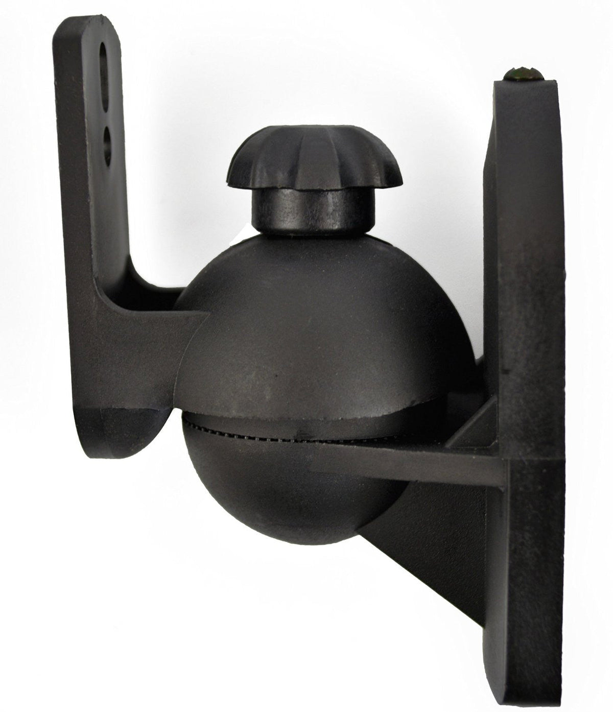 QualGear universal speaker wall mounts pair of 2, 7.7 lb / 3.5 kg black.