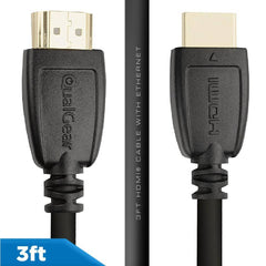 QualGear High Speed HDMI 2.0 Cable with Ethernet, 4K 18 Gbps, 100% OFC