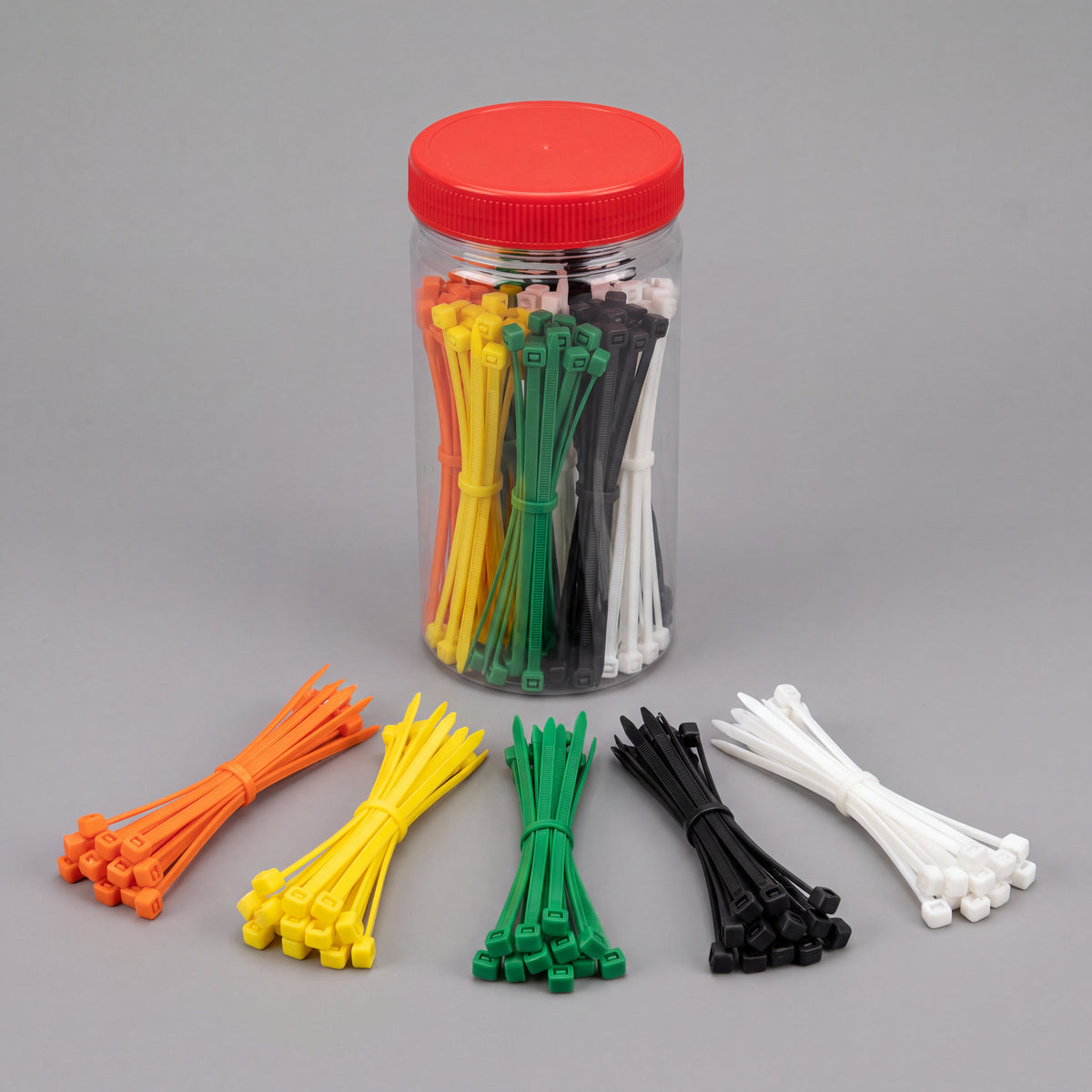 QualGear 4 in Self-Locking Cable Ties, product view.