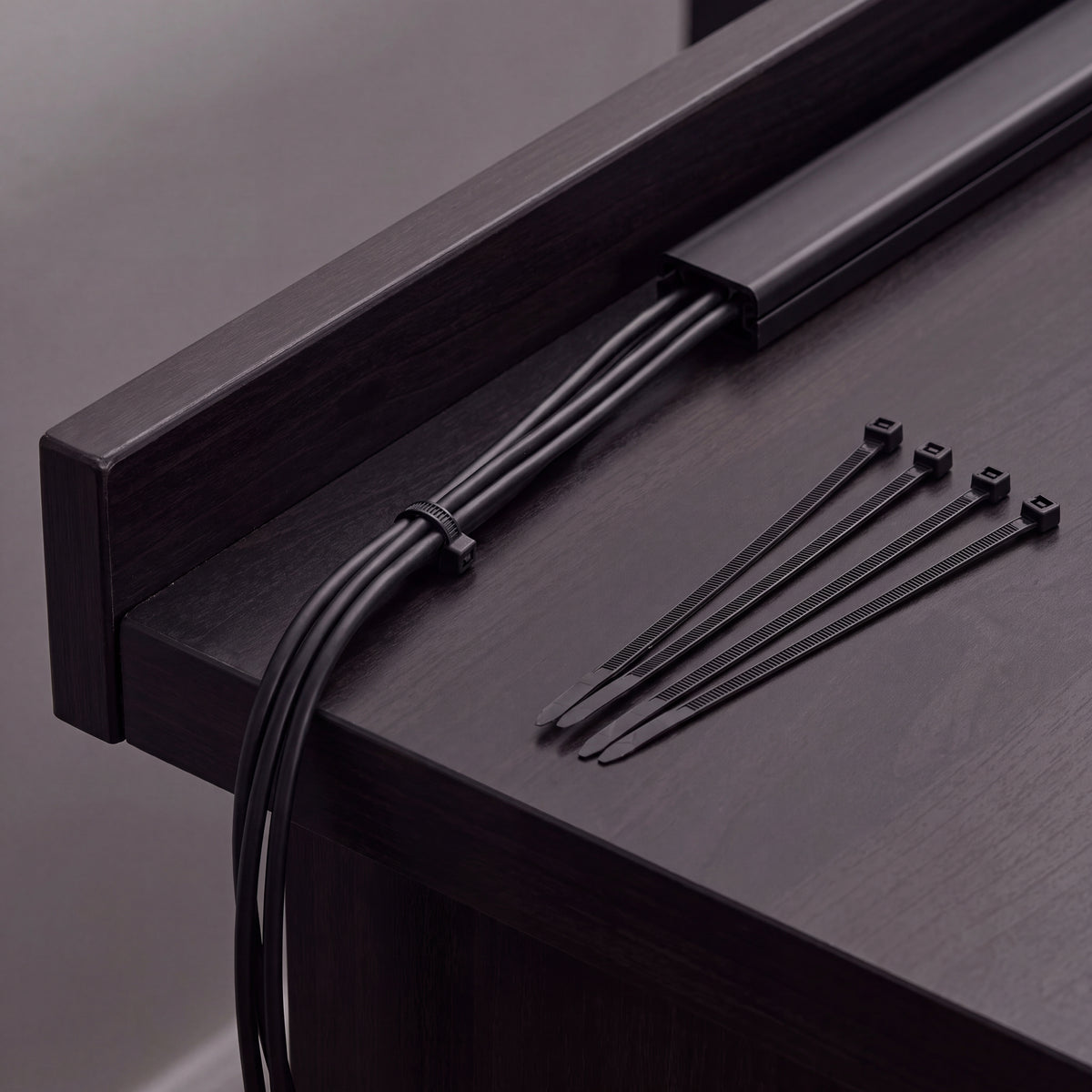 QualGear 4 in Self-Locking Cable Ties, shown installed.