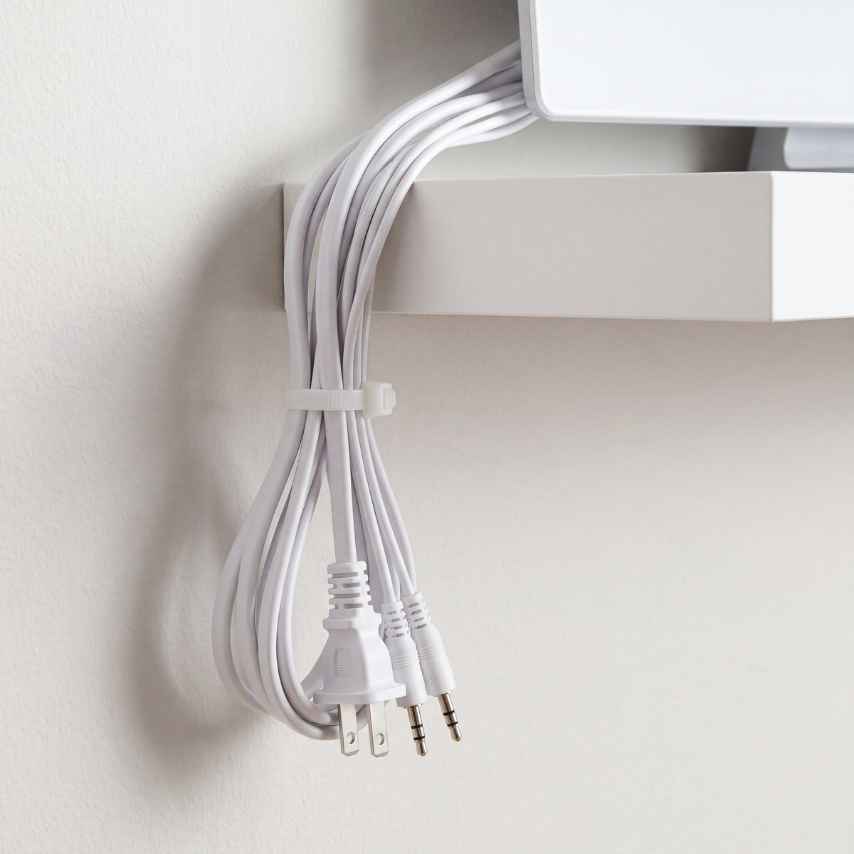 QualGear 8 in Self-Locking Cable Ties, shown installed.