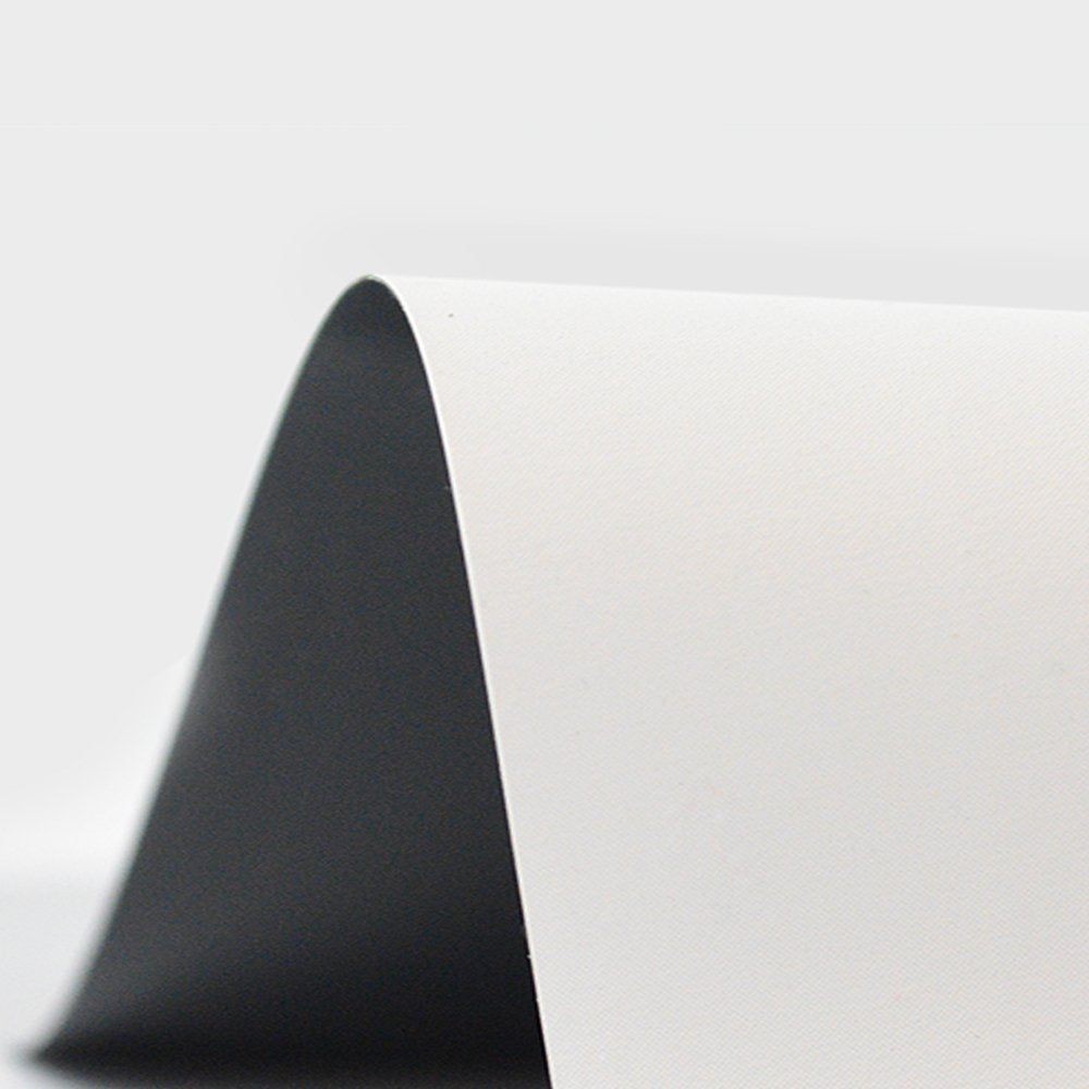 QualGear 120-In 16:9 fixed frame projector screen 4K HD ultra white 1.2 gain.