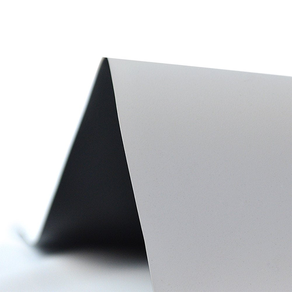 QualGear 100-In 16:9 fixed frame projector screen high contrast gray 0.9 gain.