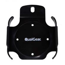 QualGear QG-AM-017 mount for Apple TV and AirPort Express, black, front view