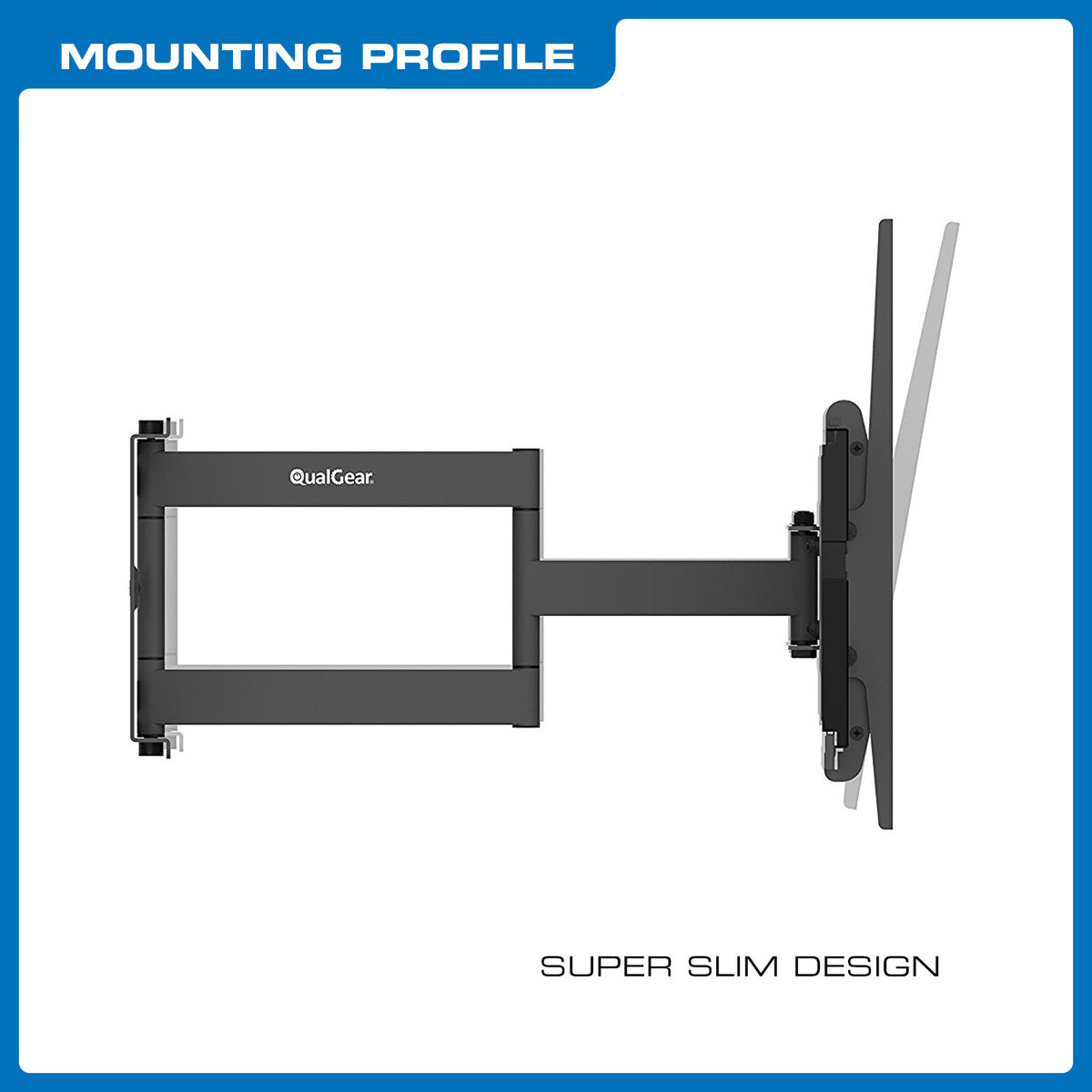QG-TM-032-BLK slim profile feature view