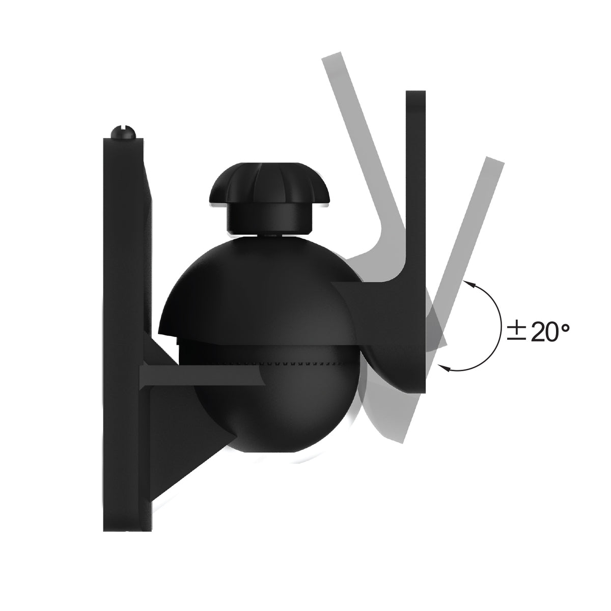 QualGear Tilting Speaker Wall Mount