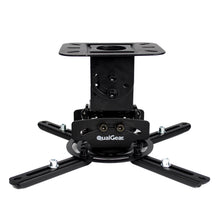 QualGear low profile universal projector ceiling mount black.