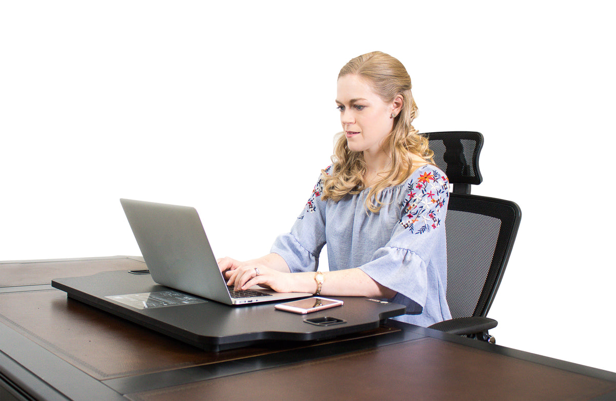 Star Ergonomics Standing desk converter Sitting Position