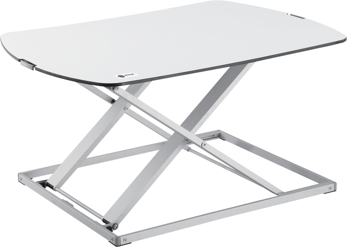 QualGear star ergonomics ultra slim compact standing desk.