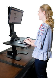 Star Ergonomics Height Adjustable Workstation Standing Position