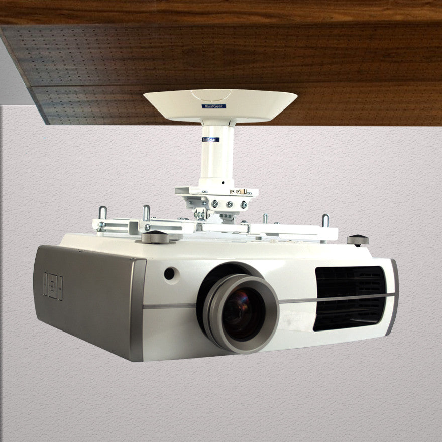 QualGear projector mount kit black.