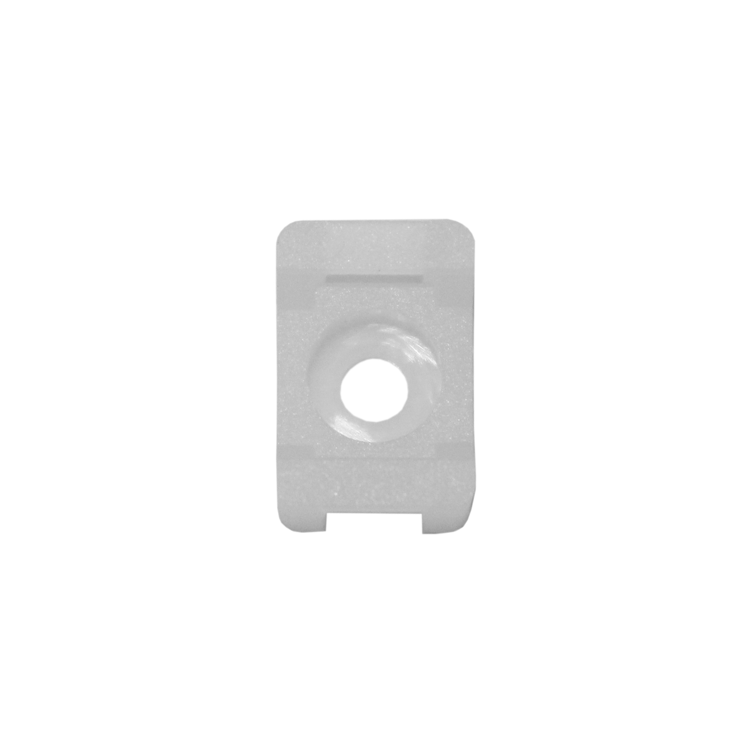 QualGear 8 mm Cable Clips, White, 100-Pack CC8-W-100-P - The Home